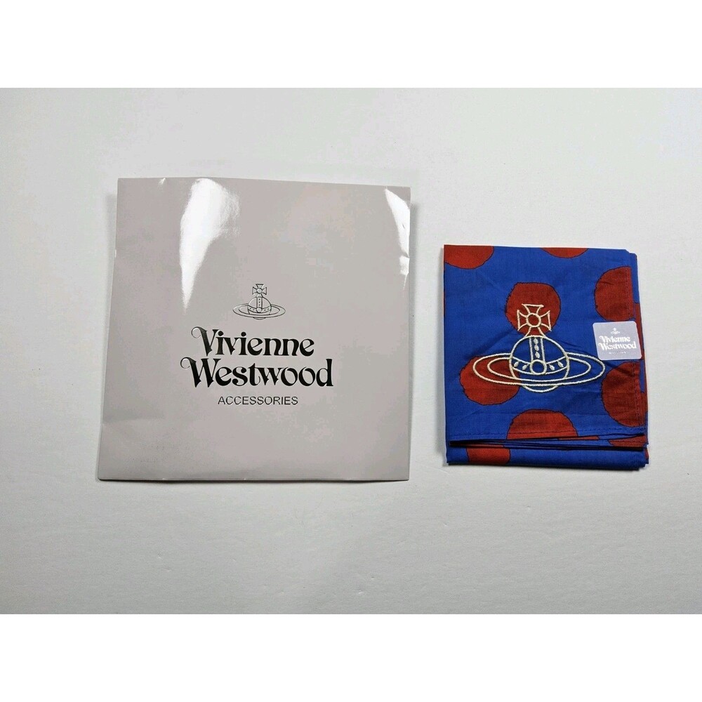 Vivienne Westwood Handkerchief Neckerchief Bandana Scarf Pocket Square Japan